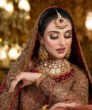 Traditional Embellished Ensemble with a Handcrafted Shawl