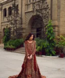 Red Bridal Lehenga and Kameez Pakistani Wedding Dress