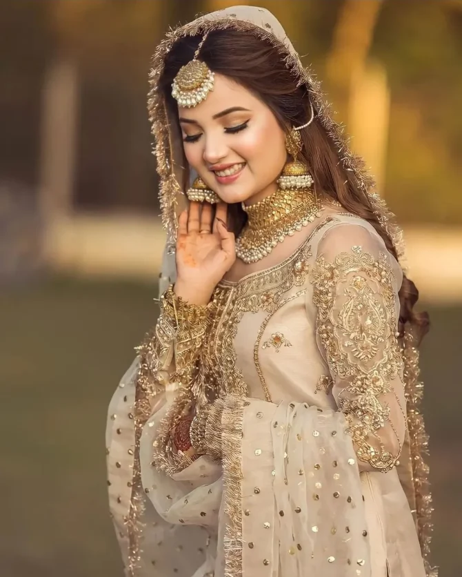 Beautiful Gharara Dress For Nikkah