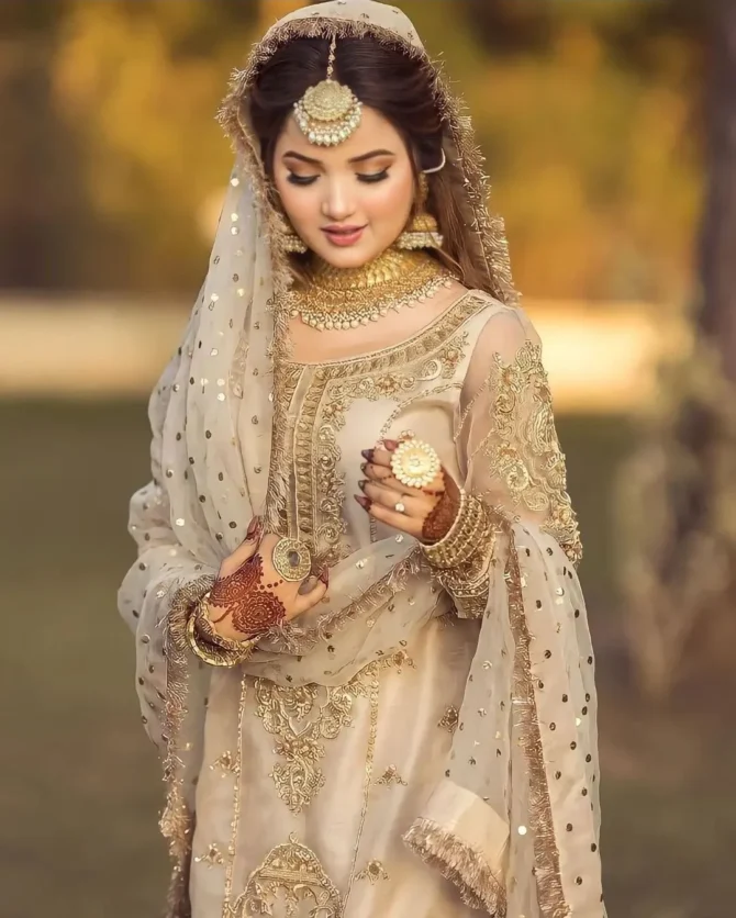 Beautiful Gharara Dress For Nikkah