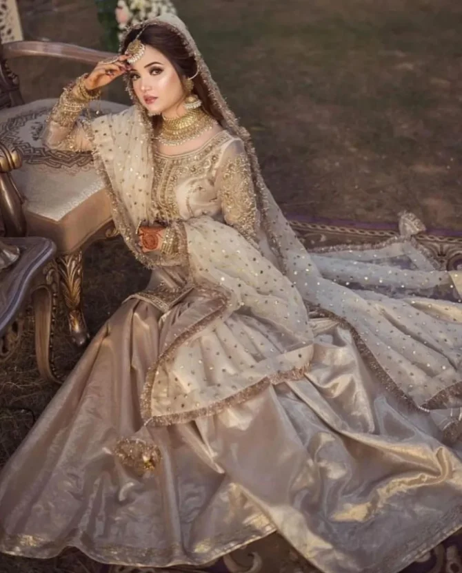 Beautiful Gharara Dress For Nikkah