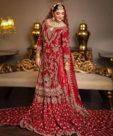 Back Trail Farshi Lehenga With Long Shirt